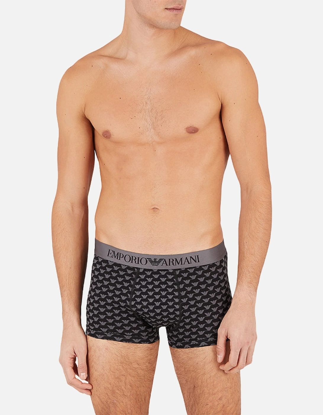 Eagles Logo Boxer Trunk & Socks Gift Set, Black
