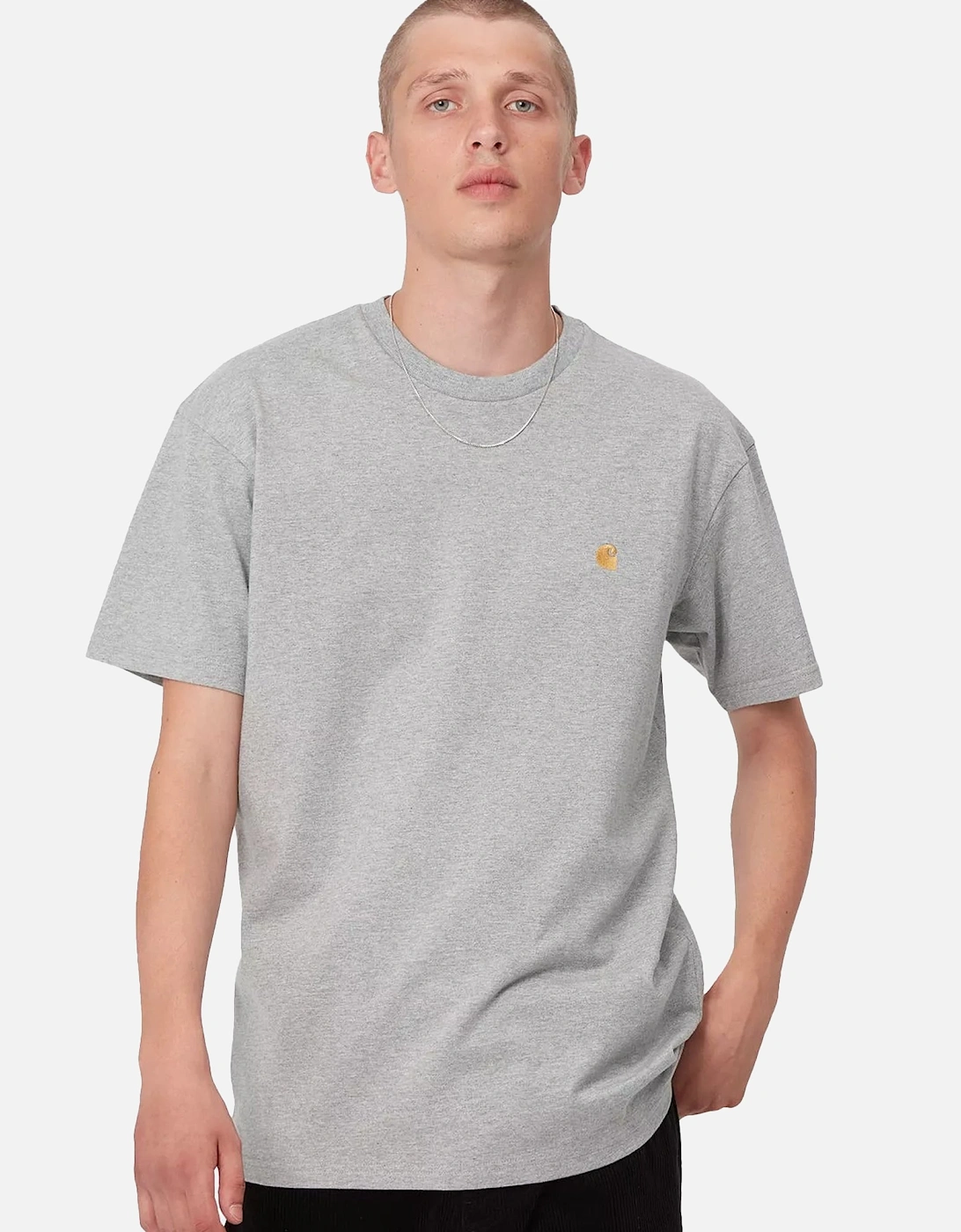 Chase T-Shirt Grey Heather/Gold