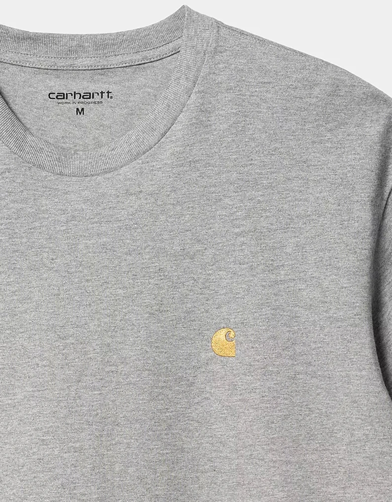 Chase T-Shirt Grey Heather/Gold