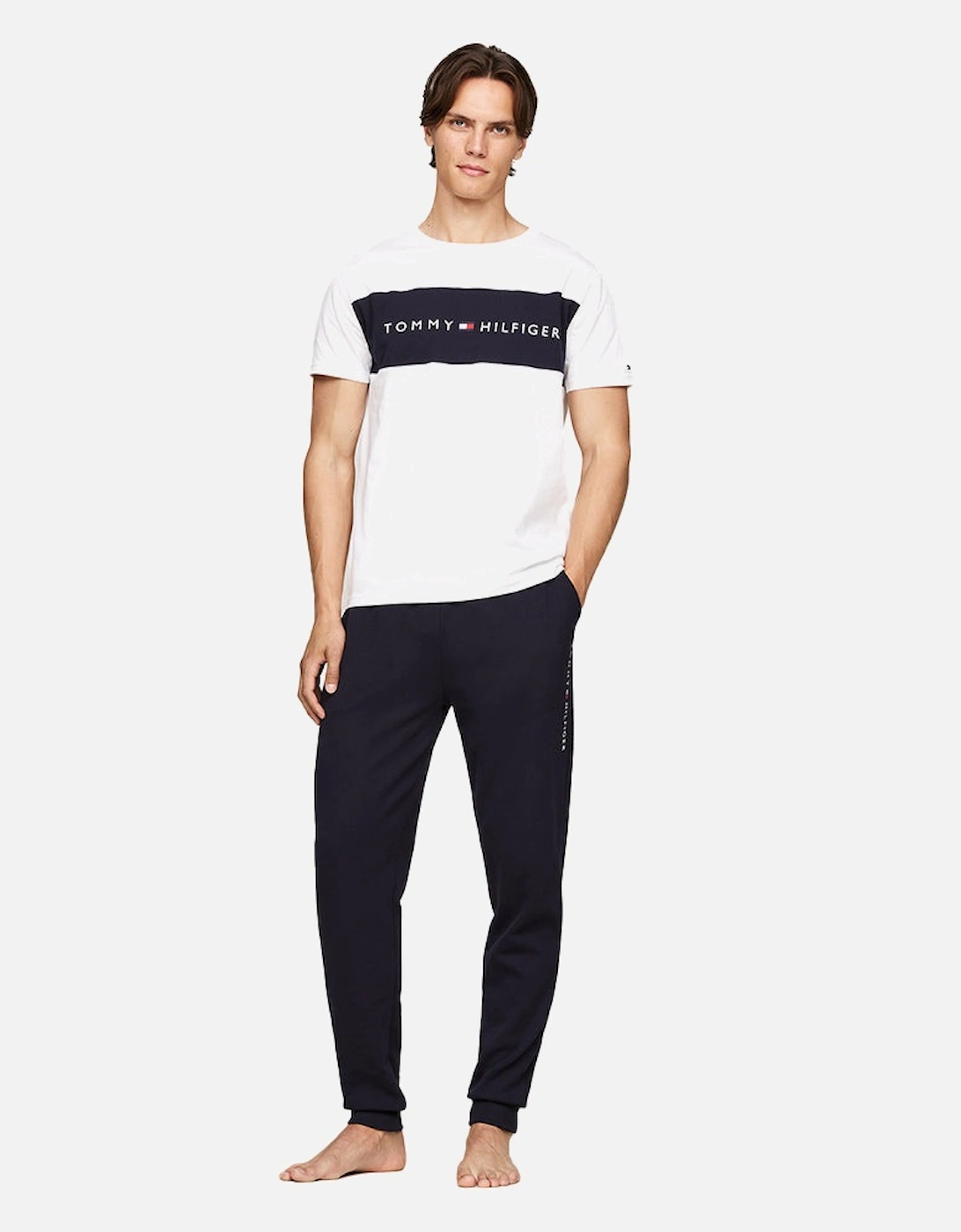 TH Original Block Logo Lounge T-Shirt, White
