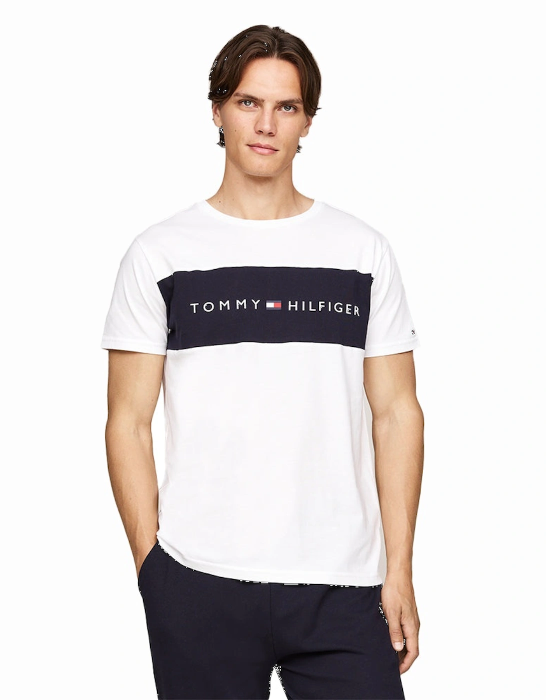 TH Original Block Logo Lounge T-Shirt, White