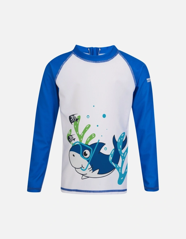 Childrens/Kids Bubbles The Shark Rash Suit