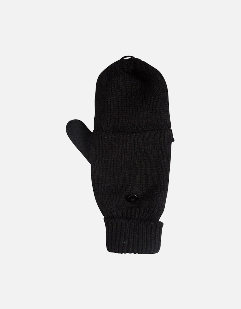 Womens/Ladies Fingerless Knitted Mittens