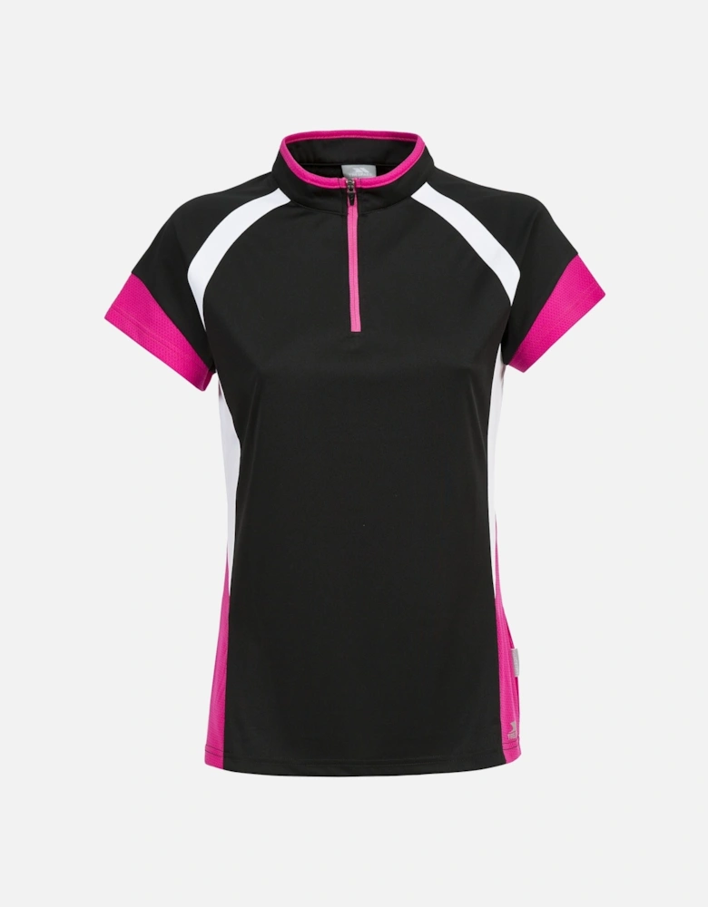 Womens/Ladies Harpa Short Sleeve Cycling Top
