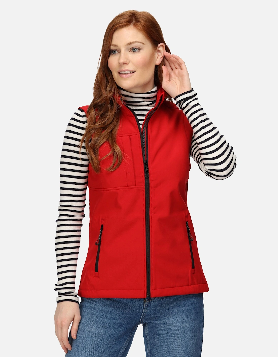 Womens/Ladies Octagon II Softshell 3 Layer Body Warmer