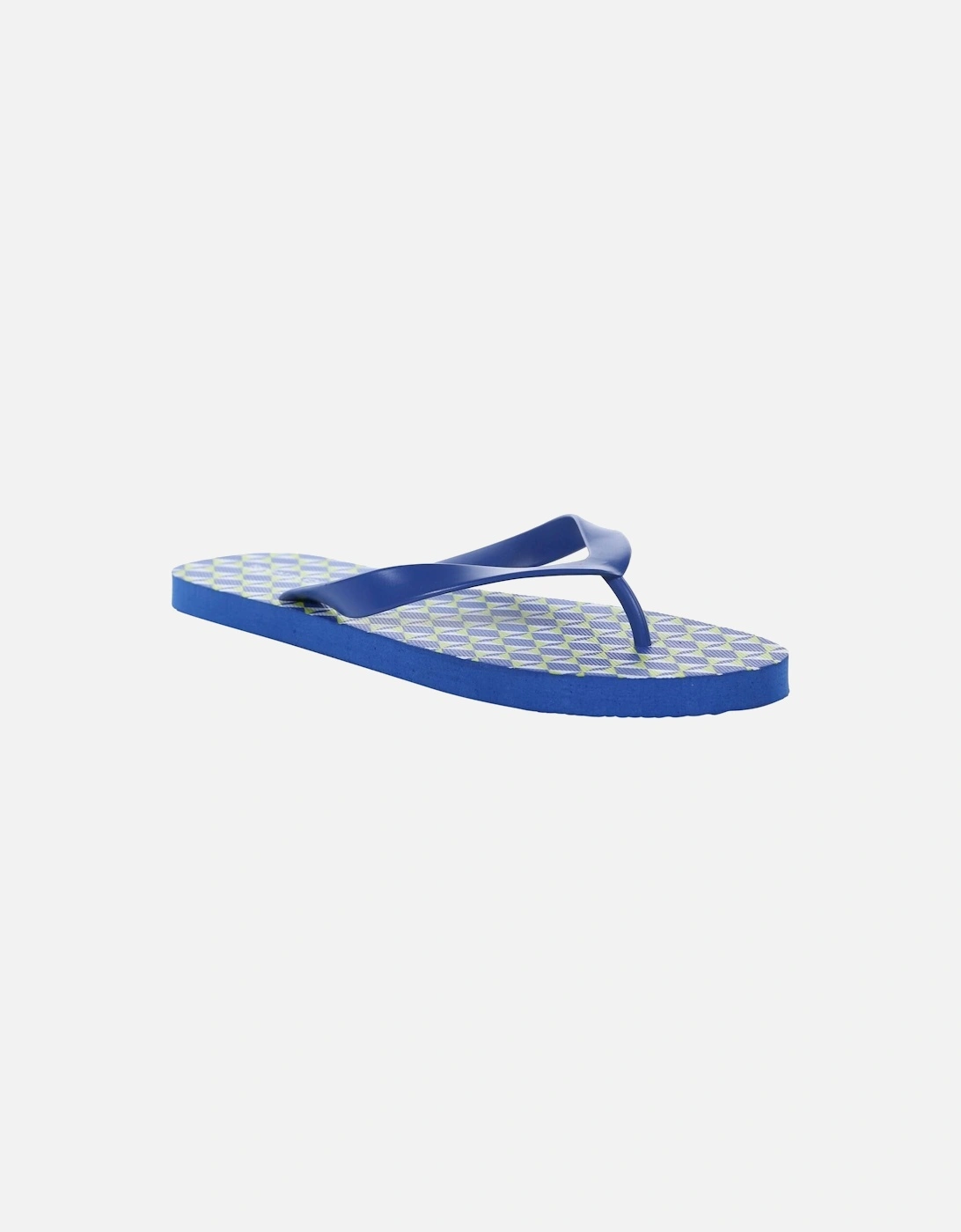 Mens Bali Geometric Flip Flops