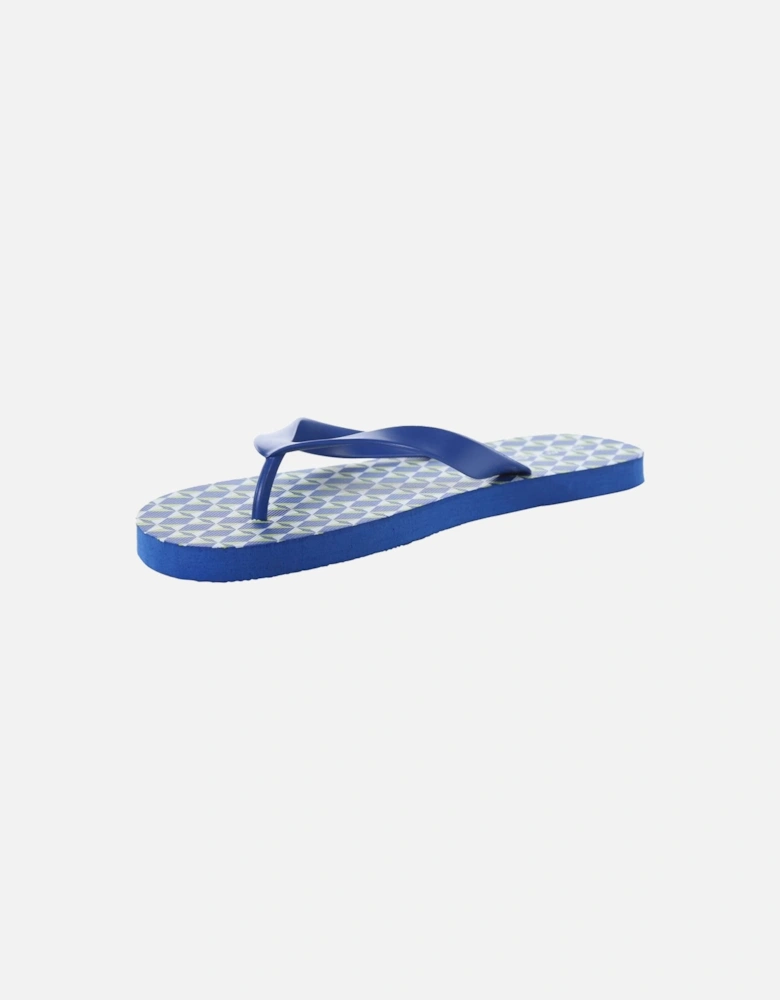 Mens Bali Geometric Flip Flops