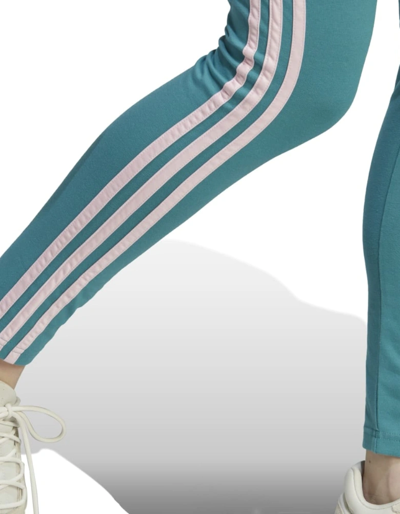 3-Stripes High-Waisted Jersey Leggings