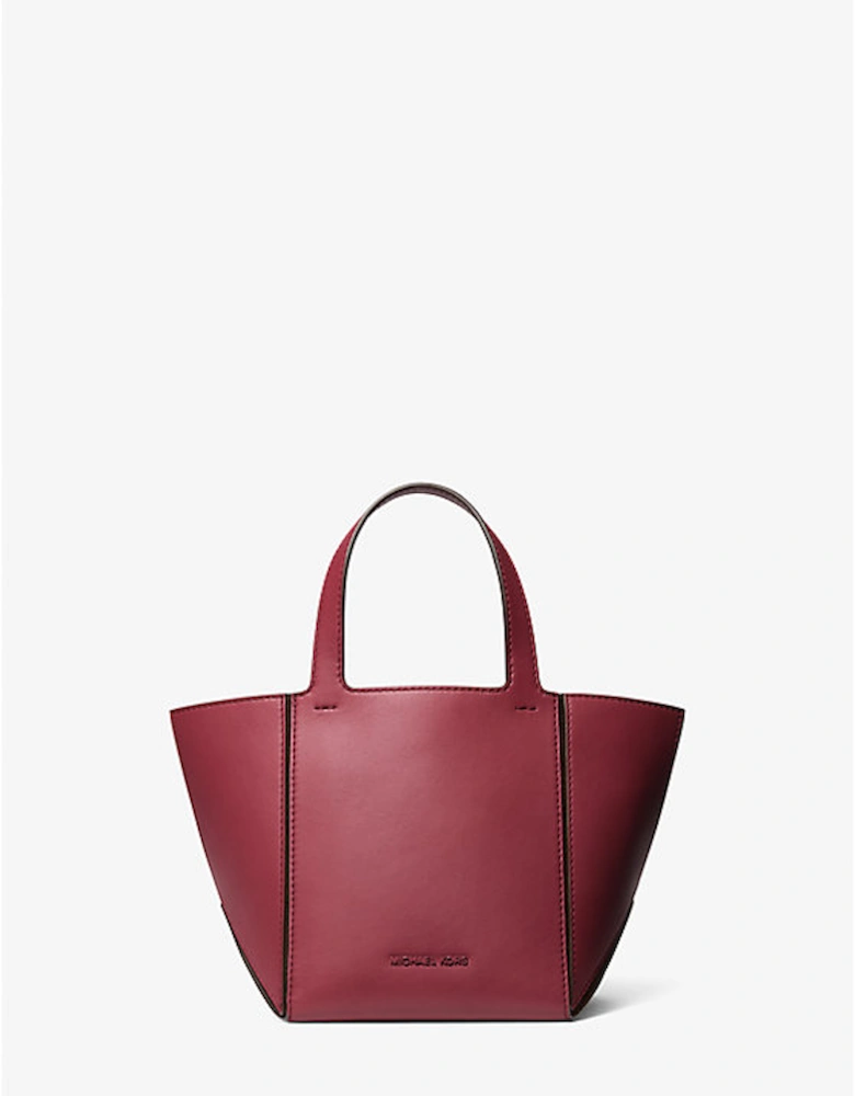 Jordi Small Leather Tote Bag