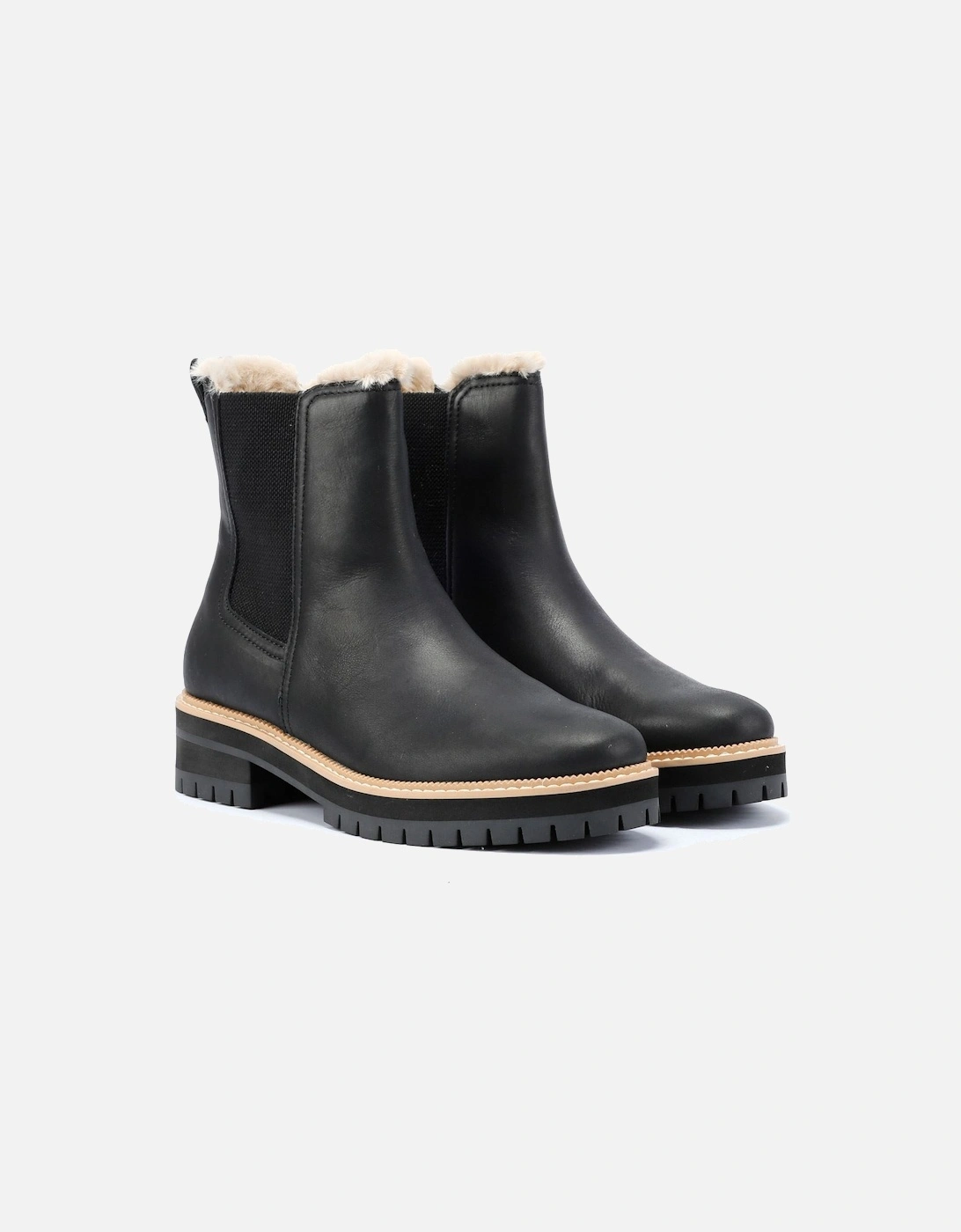 TOMS Women's TOMS Bennet Leather Women's Black Boots