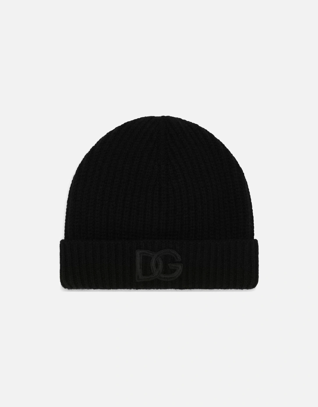 Dolce & Gabbana Men's Branded Wool Hat Black - Size: 0