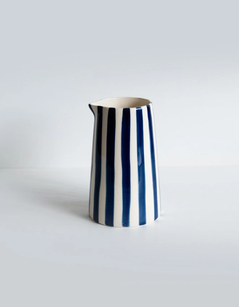 Large Jug Candy Stripe Blue