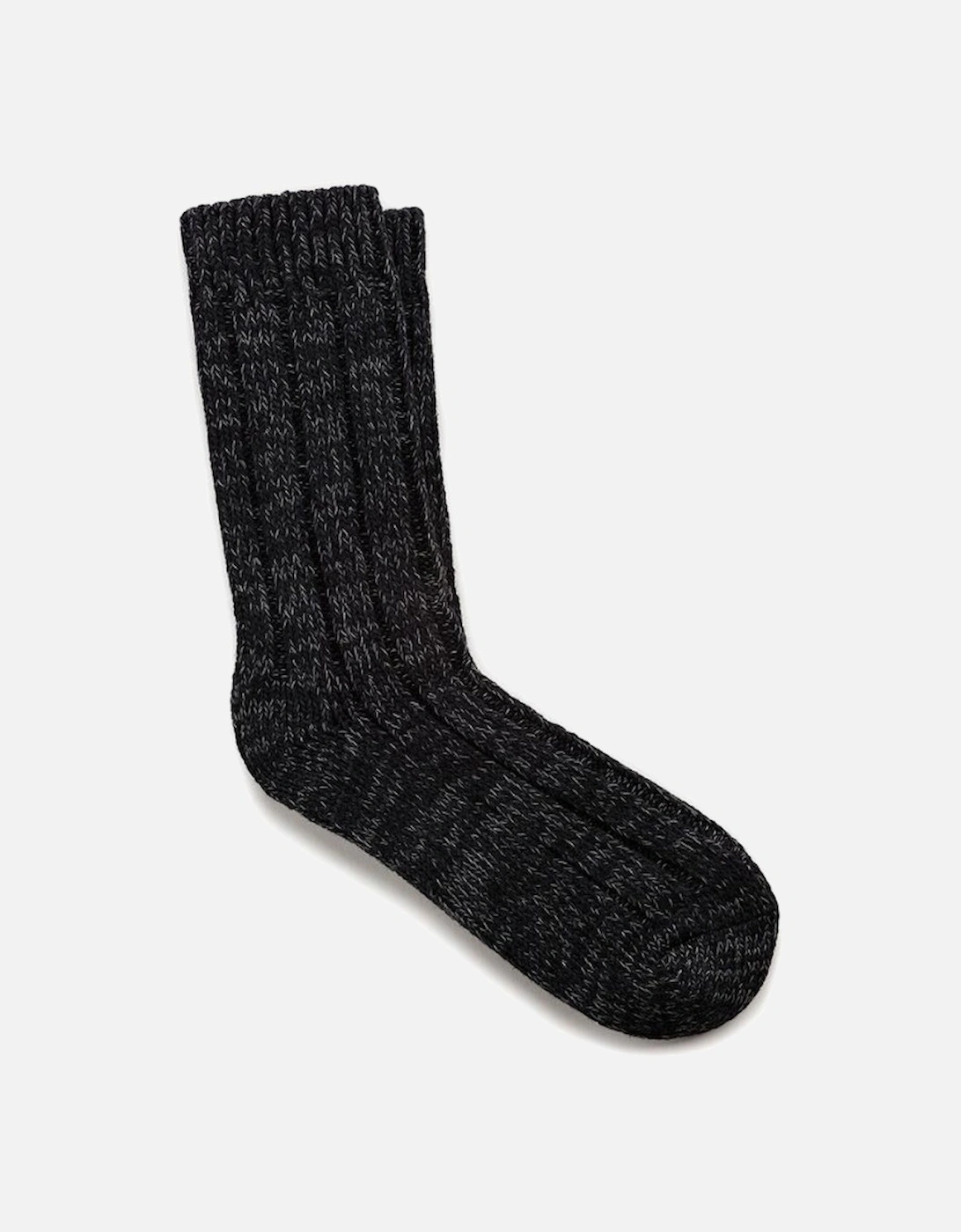 Women's Cotton Twist Sock Black, 7 of 6