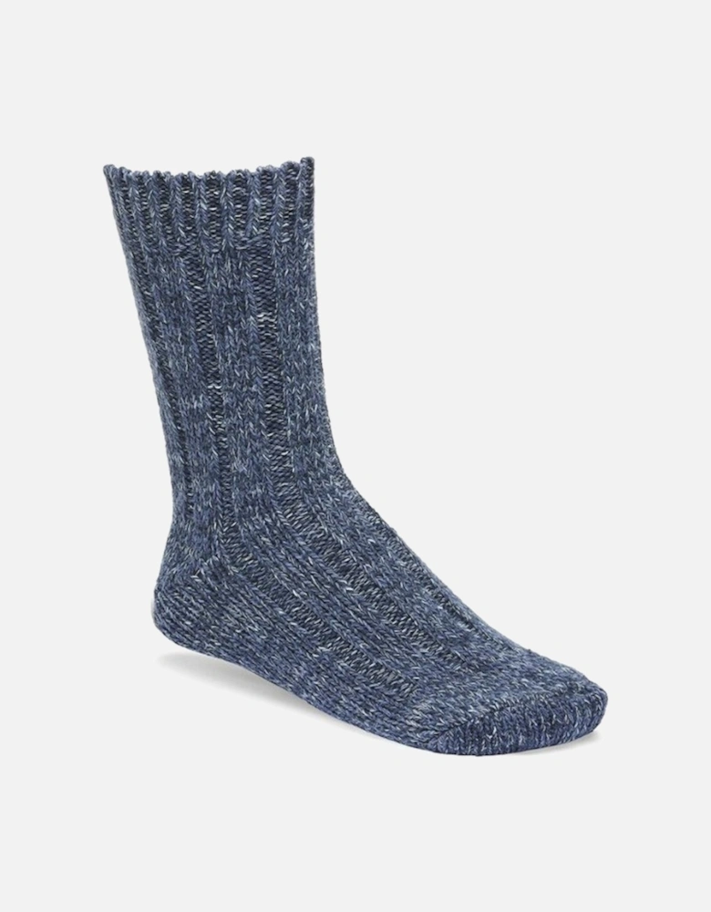 Women's Cotton Twist Sock Blue