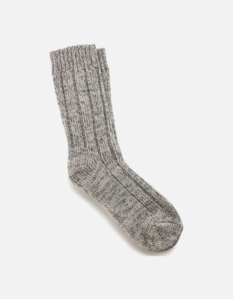 Women's Cotton Twist Sock Light Grey