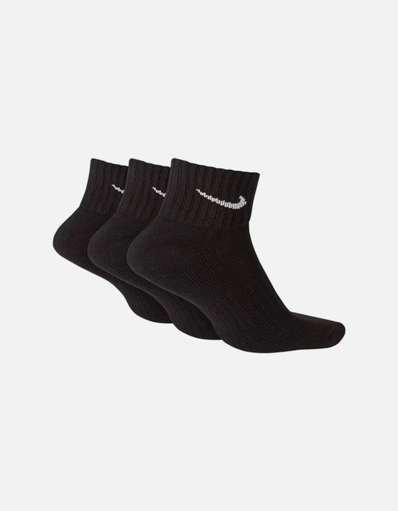 SX7667 Mens Ankle Socks Everyday Cushioned 3X Pack Low Cut Training Socks