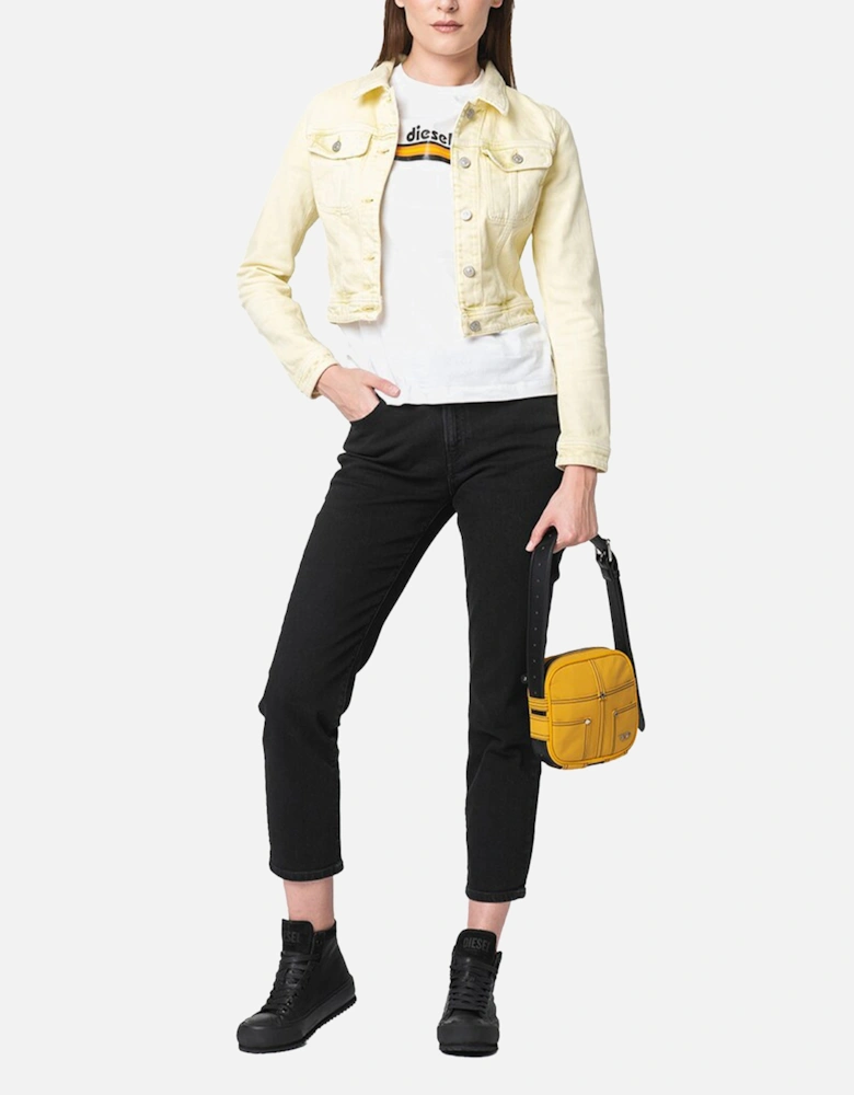 DE-SLIMMY 09C93 Womens Denim Jacket Ladies Winter Coat Cropped Jacket