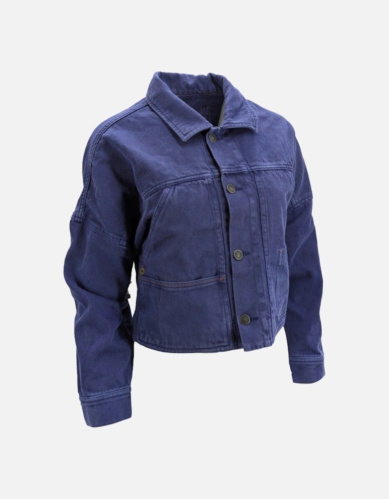 DE-JALYN Womens Denim Jacket Plain