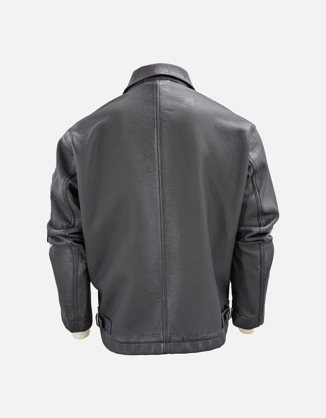 J-DINOS Mens Biker Jacket Collared Regular Fit