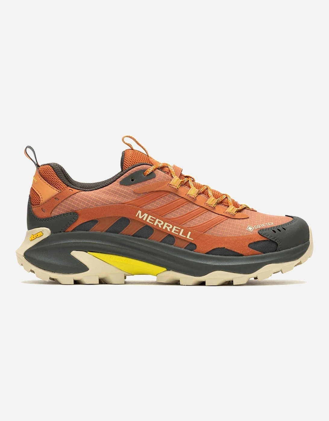 Mens Moab Speed Goretex Hiking Shoes - Orange, 2 of 1