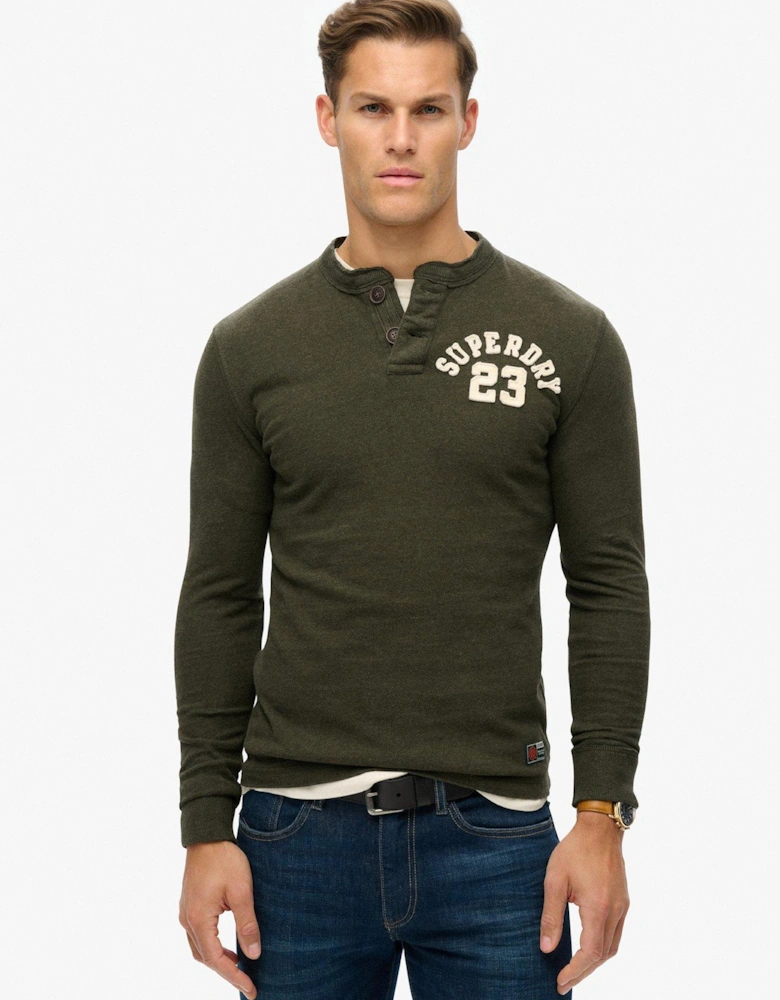 Vintage Athletic Long Sleeve T-Shirt - Green