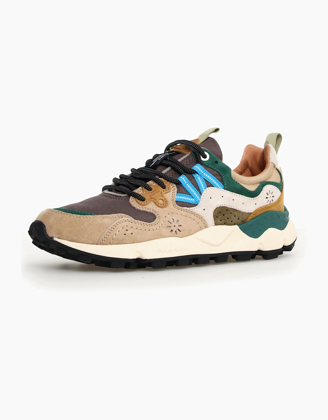 Flower Mountain Men's Tan Yamano 3 Trainers - - : 5 Eu Size 39
