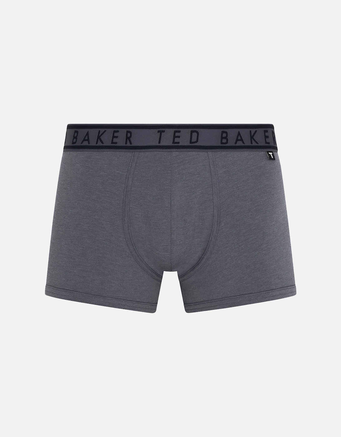 3-Pack Contrast Waistband Boxer Trunks, Mixed Blues