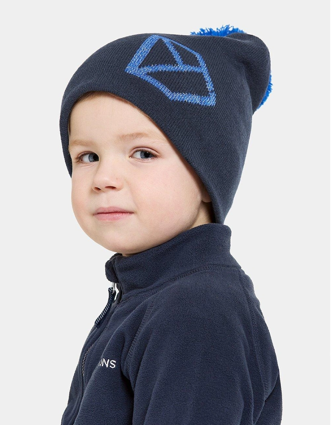 Dropi Kids Beanie-Navy, 3 of 2