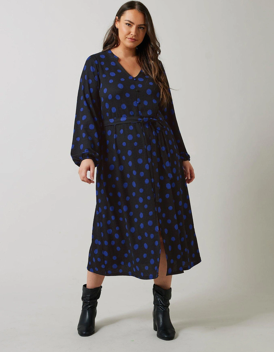 Jersey Crepe Dress, 2 of 1