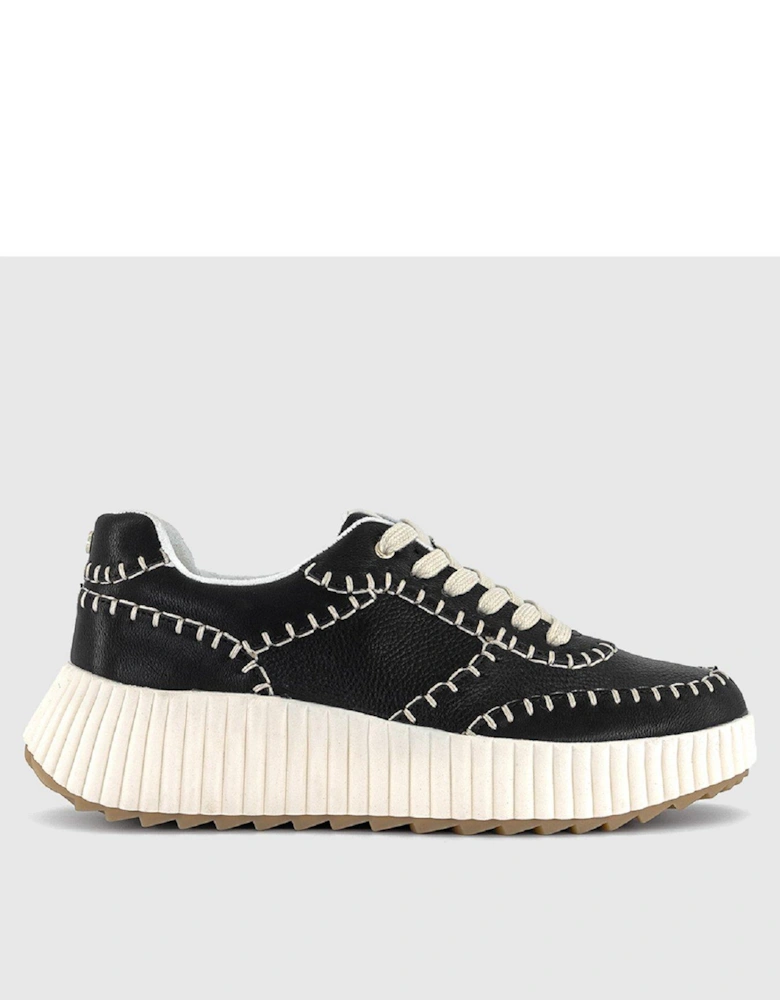 Taylor Stitch Detail Athliesure Trainer - Black