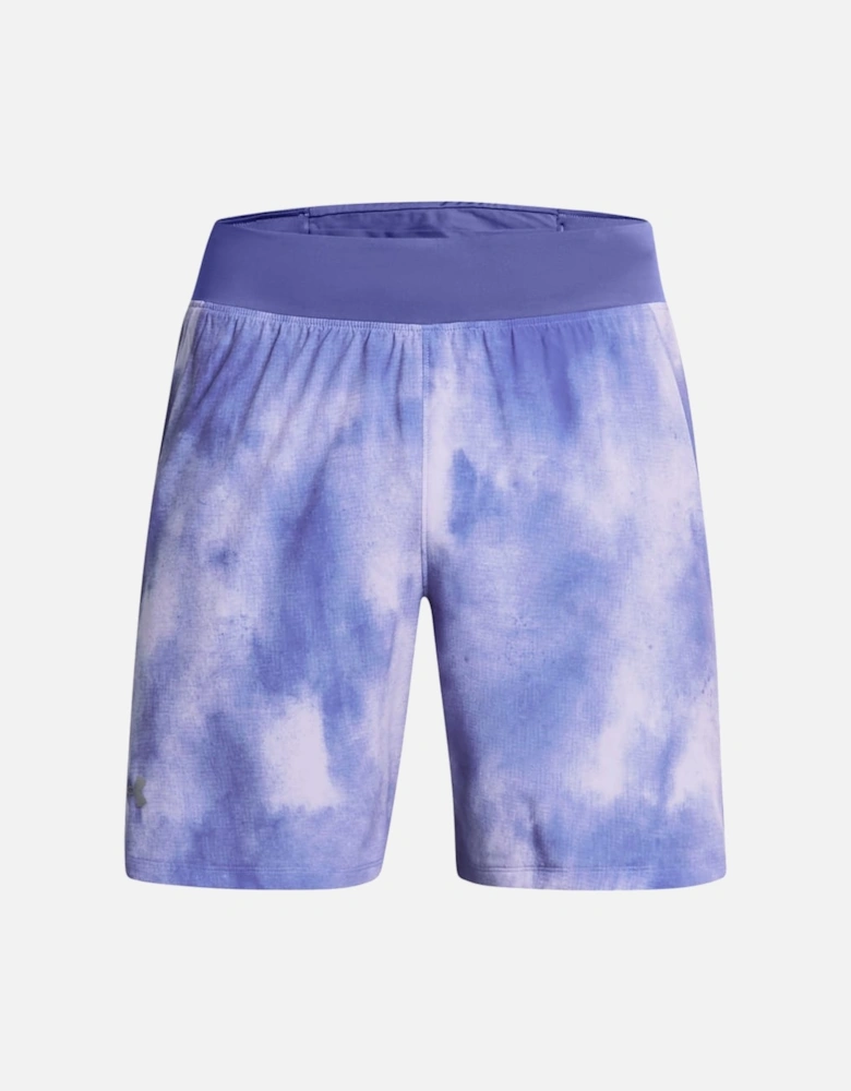 UA Launch Pro 7 Inch Printed Shorts