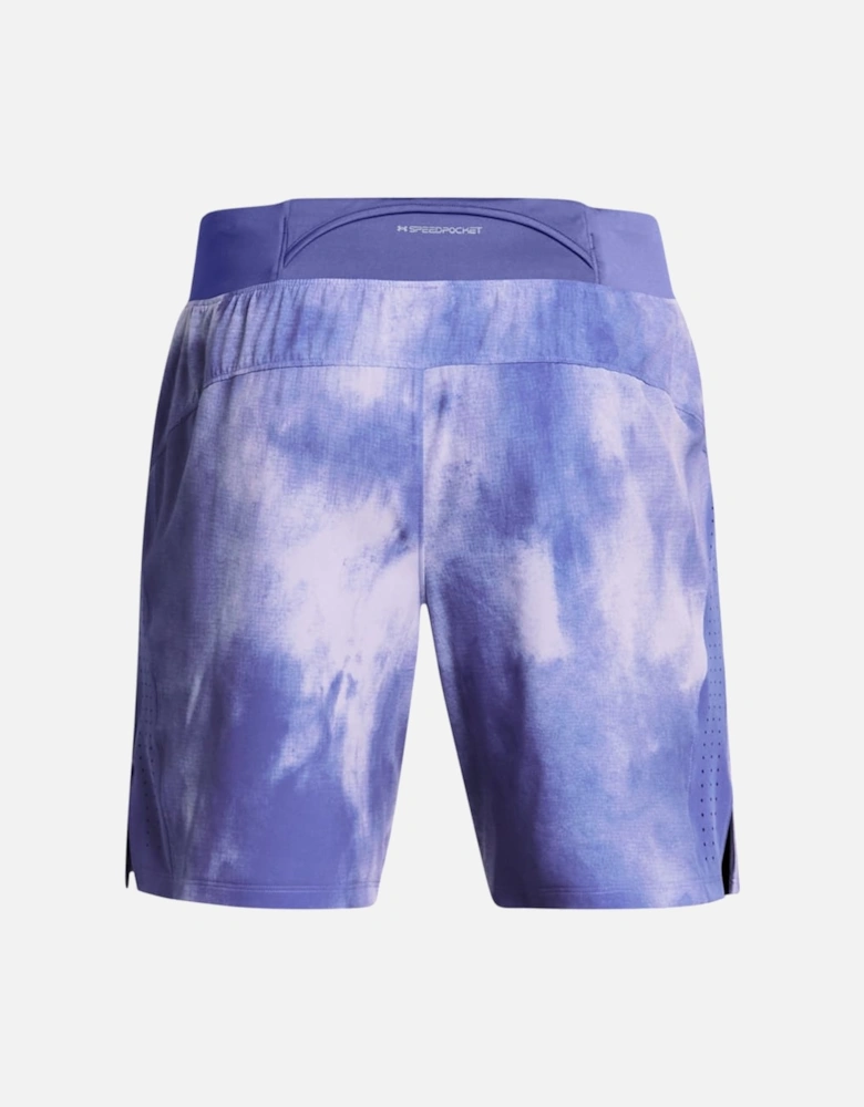 UA Launch Pro 7 Inch Printed Shorts