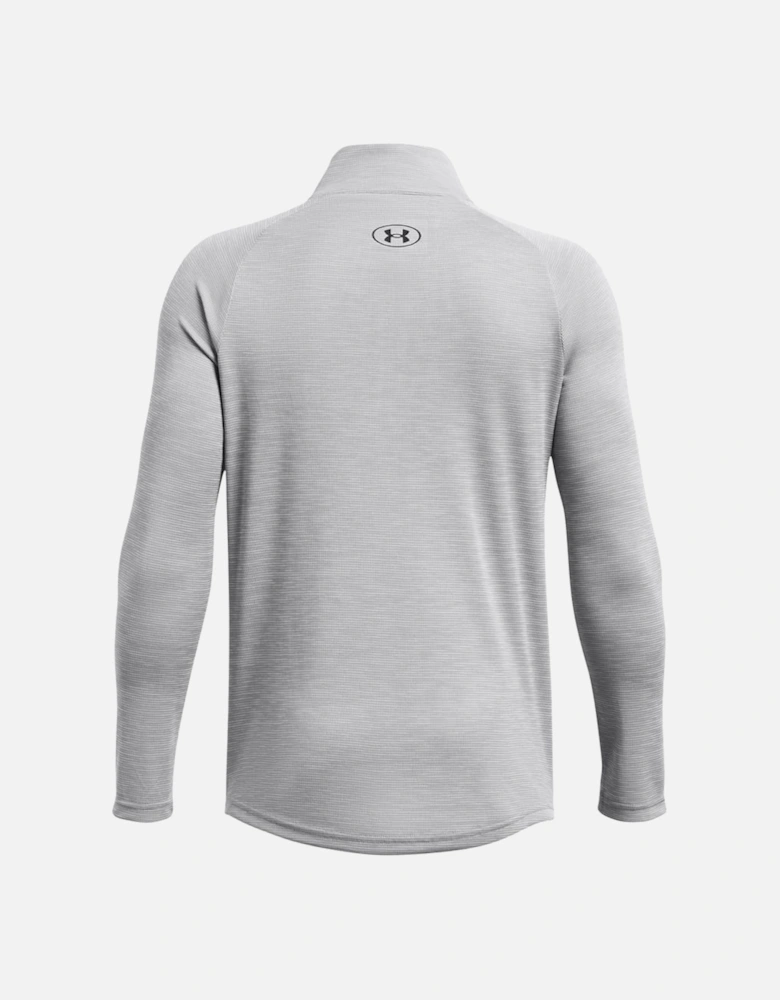 Tech Textured 1/2 Zip Long Sleeve Top