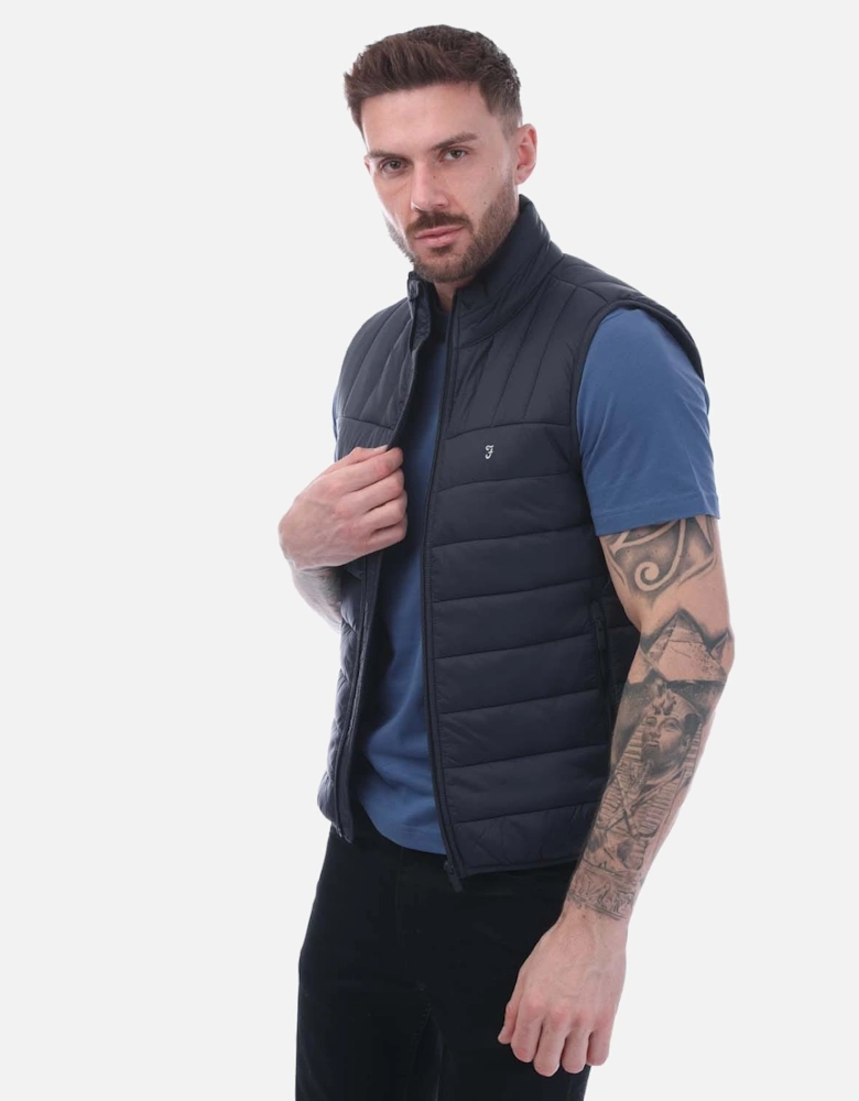 Mens Arsenal Wadded Gilet