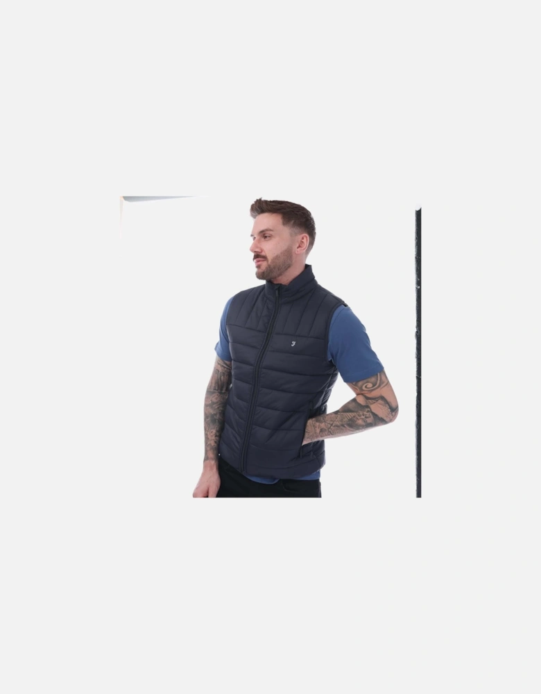 Mens Arsenal Wadded Gilet