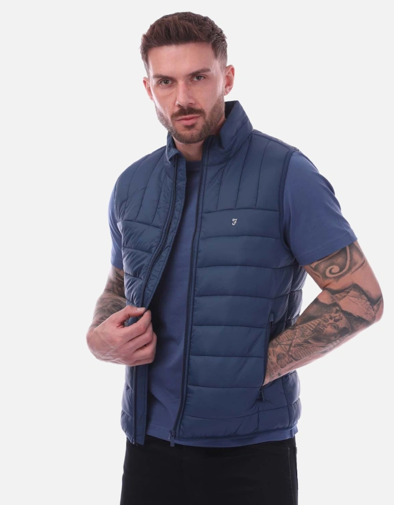 Mens Arsenal Wadded Gilet