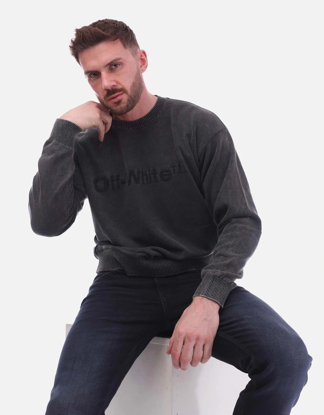 Laundry Knit Crewneck Sweatshirt