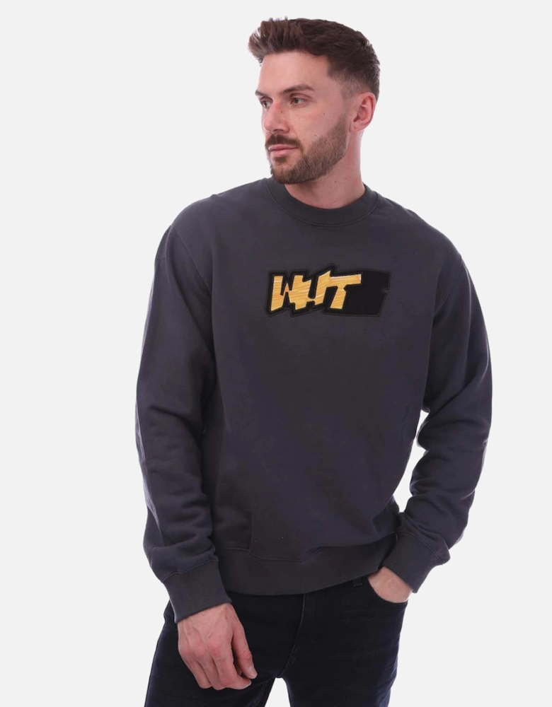 Graffiti Slim Crewneck Sweatshirt