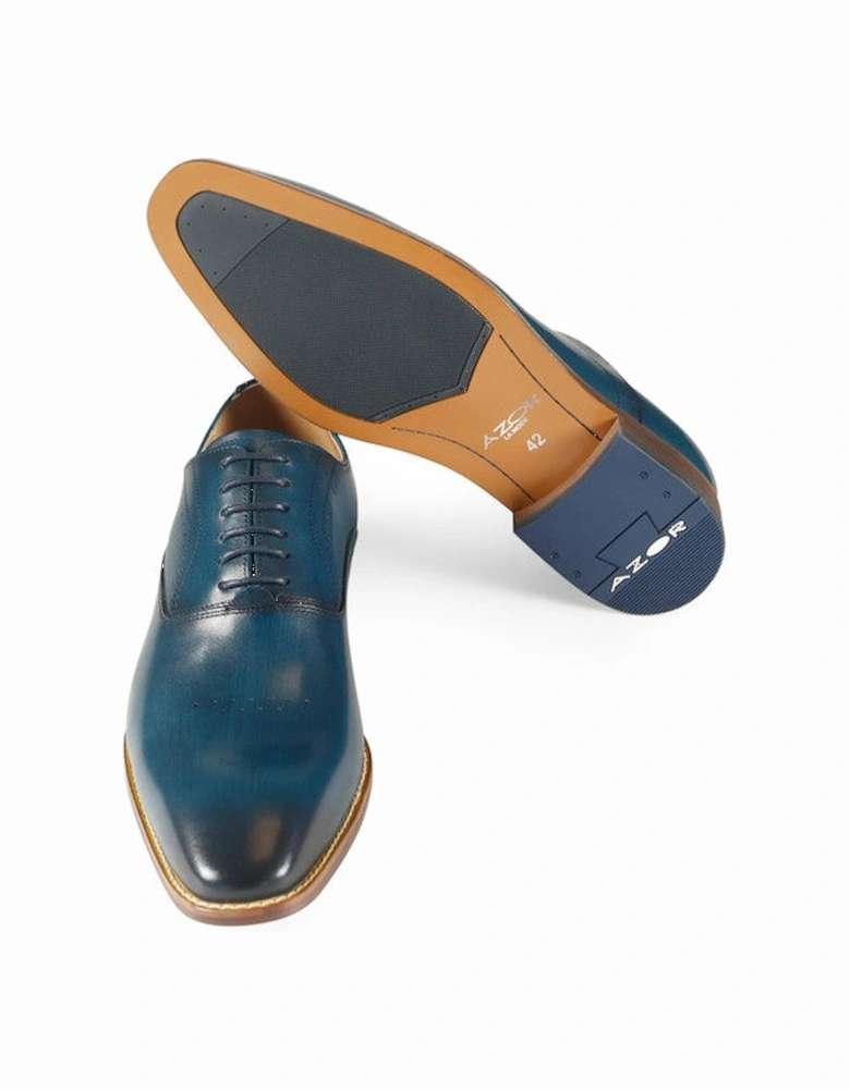 Pompei Derby Shoes - Navy