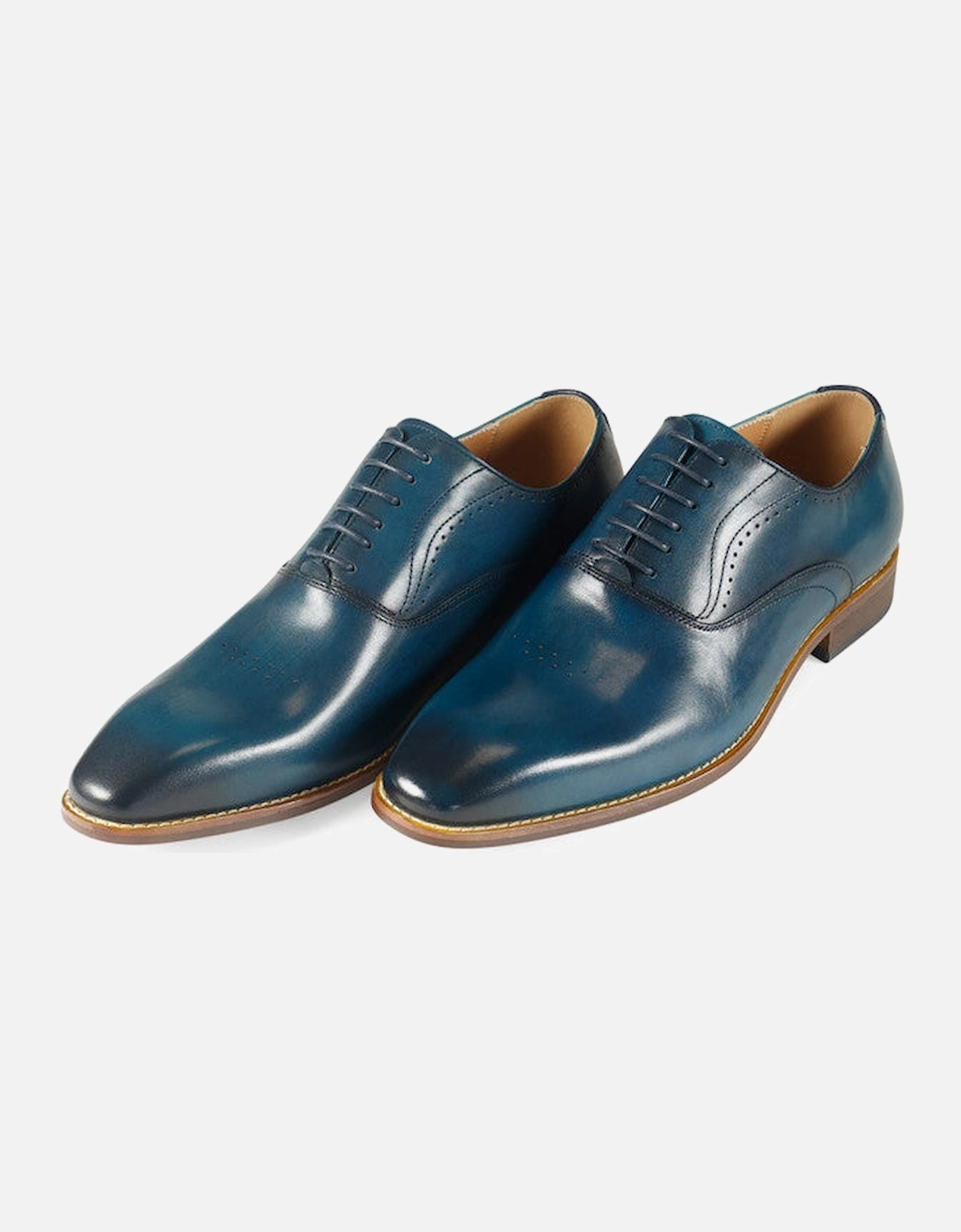 Pompei Derby Shoes - Navy