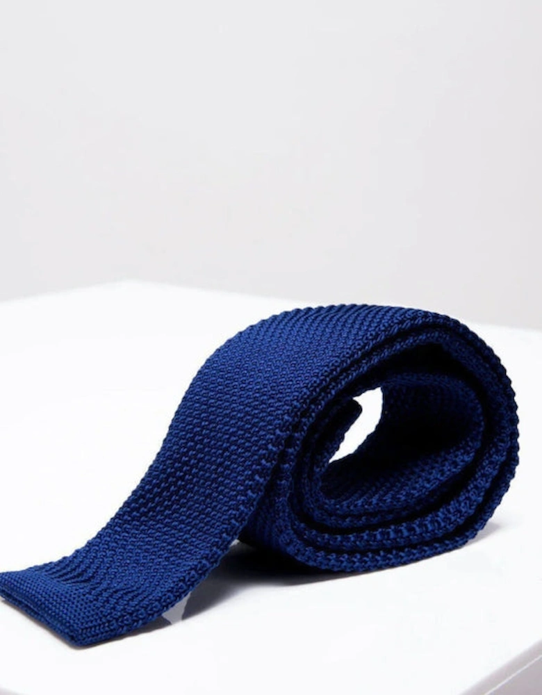 Knitted Tie - Royal Blue