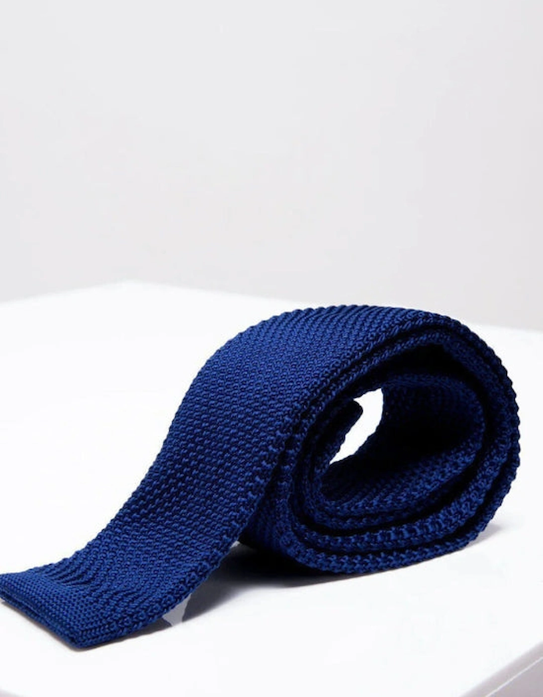 Knitted Tie - Royal Blue, 3 of 2