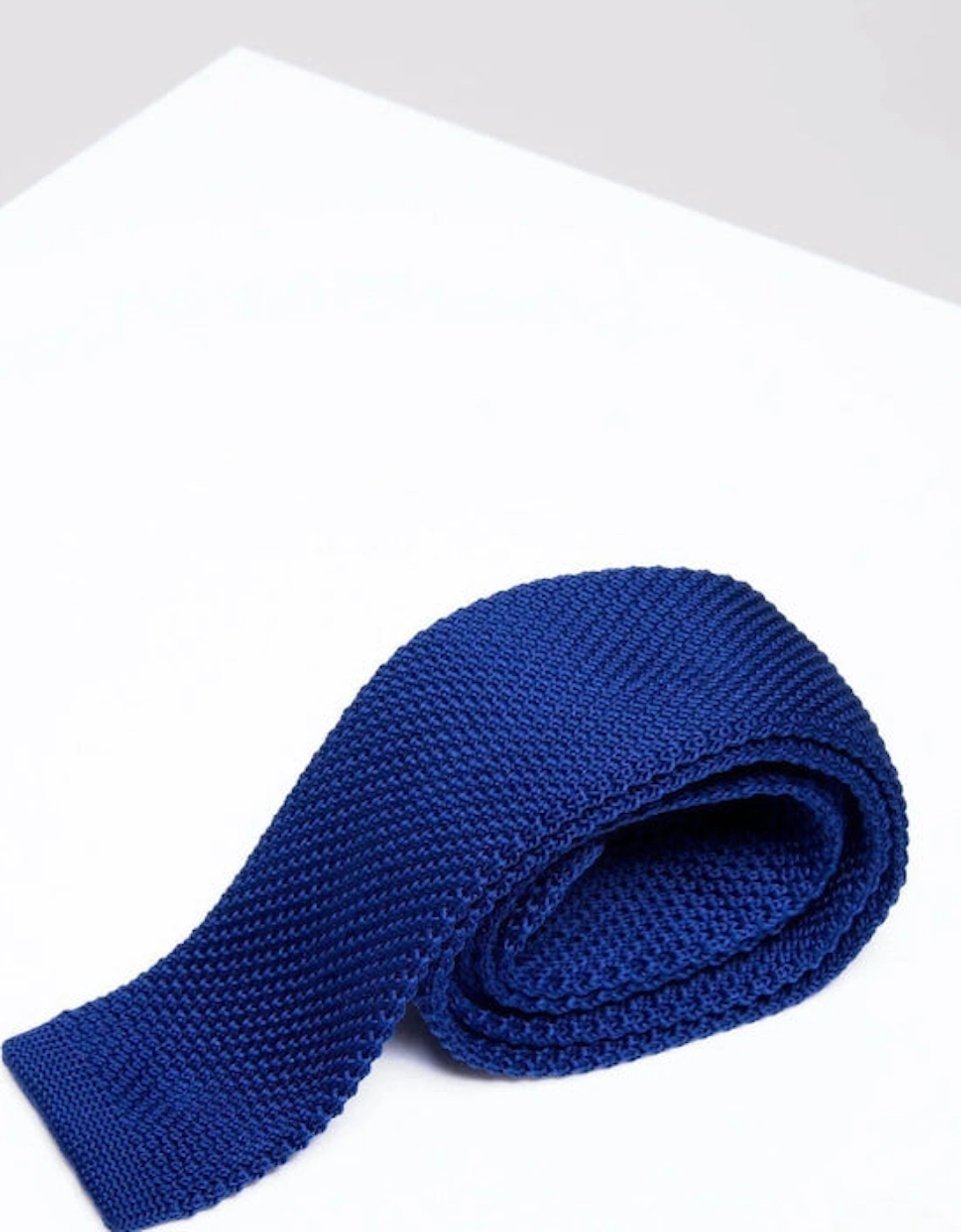 Knitted Tie - Royal Blue