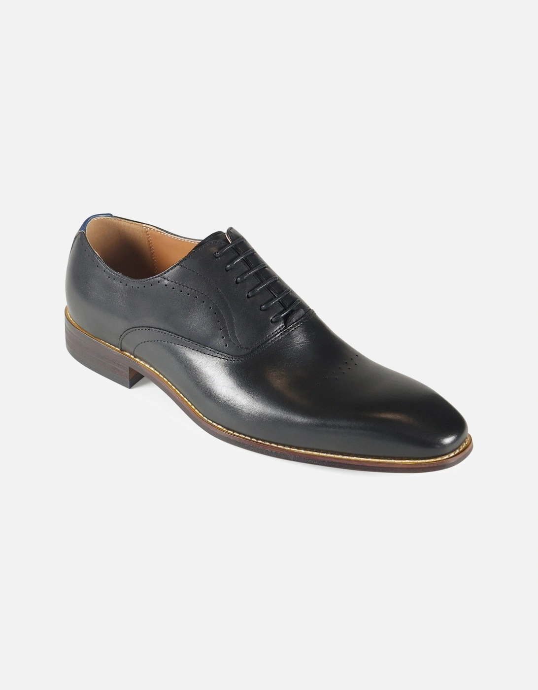 Pompei Derby Shoes - Black, 8 of 7