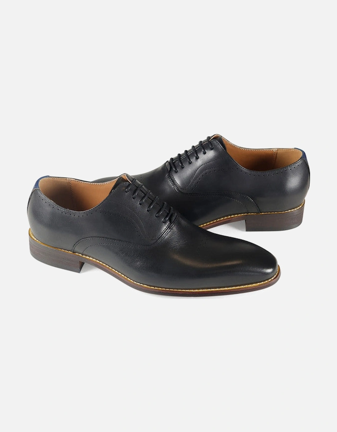 Pompei Derby Shoes - Black