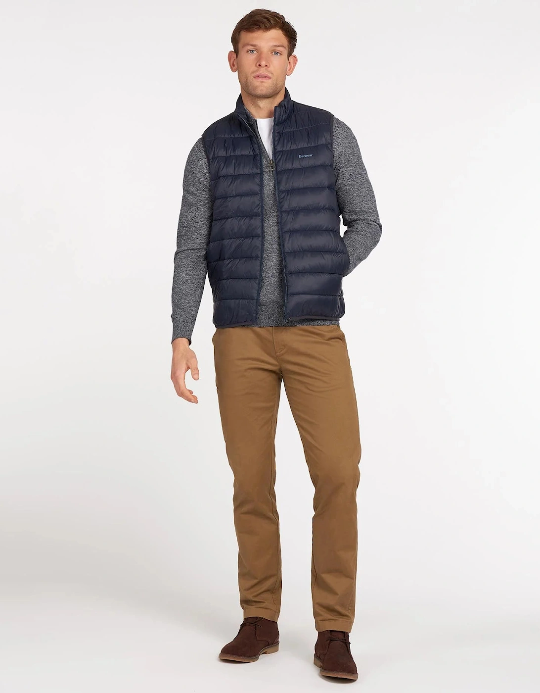 Bretby Puffer Gilet - Navy Blue