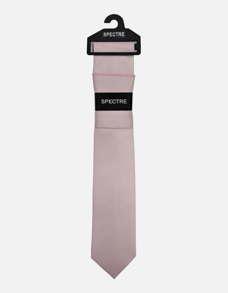 Plain Tie Set - Pink