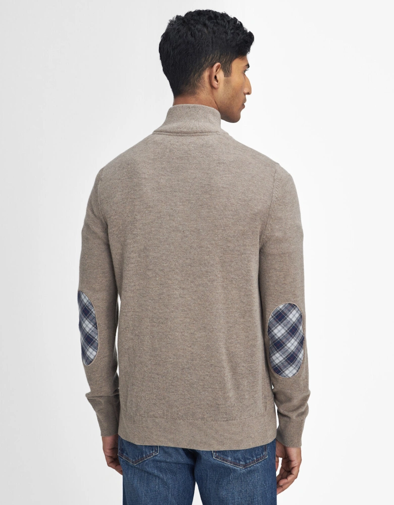 Marlow Half Zip Sweatshirt - Stone