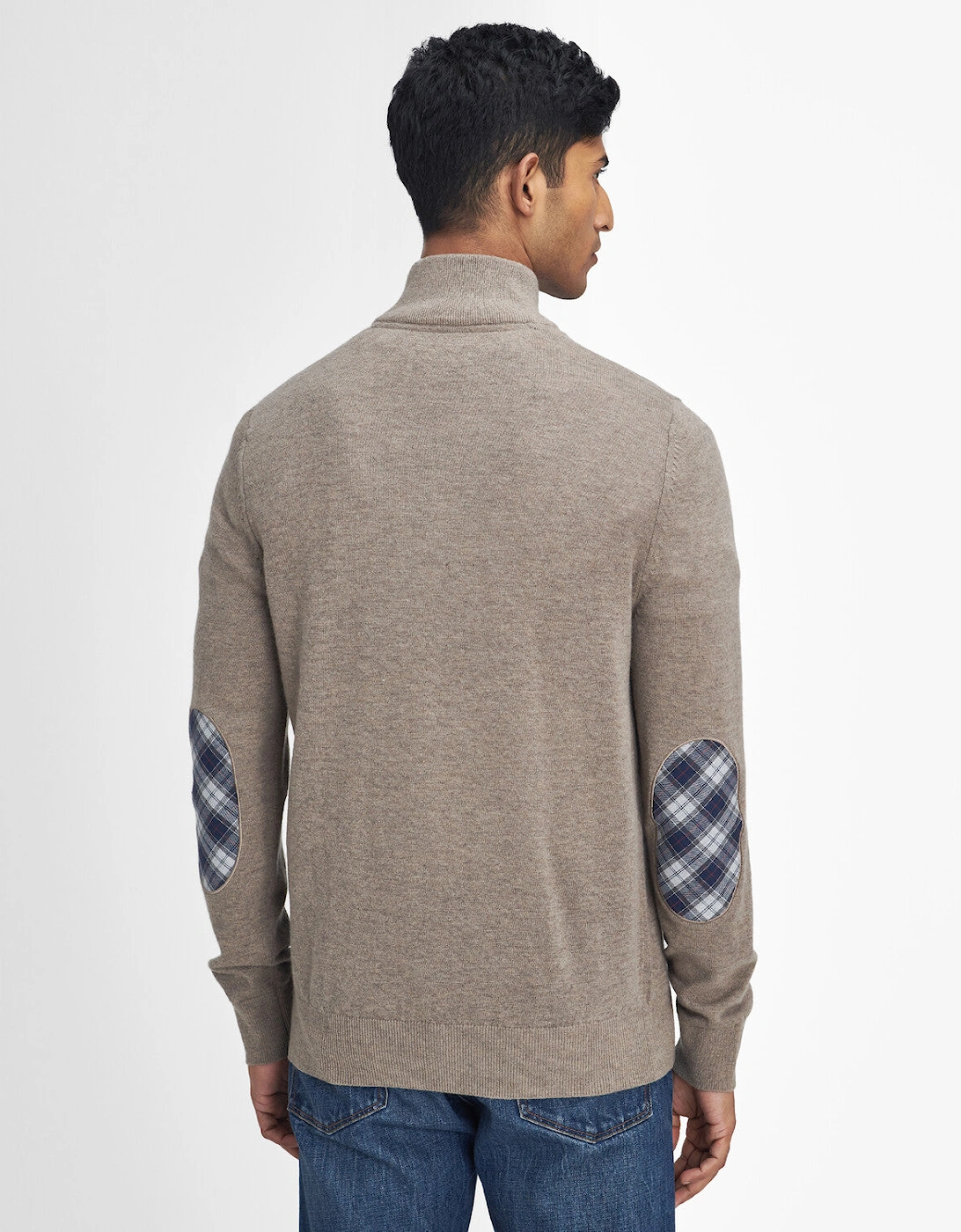 Marlow Half Zip Sweatshirt - Stone