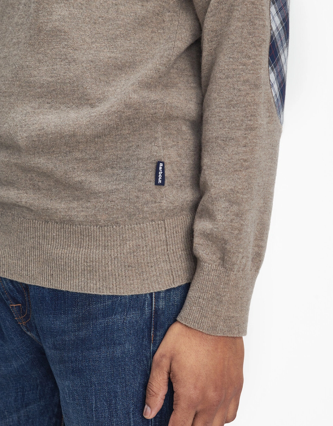 Marlow Half Zip Sweatshirt - Stone